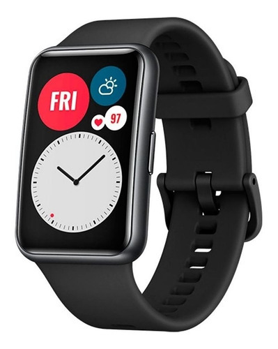 Reloj Smartwatch Huawei Watch Fit 5atm Bluetooth Gps Negro