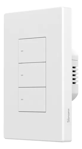comprar Sonoff M5 Interruptor Wifi De Pared Inteligente 3 Botones