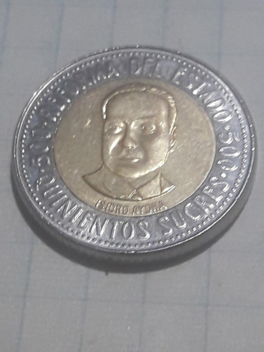 Moneda De 500 Sucres De 1995