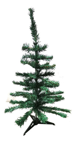 Arbol Arbolito Navideño 60cm, Pie De Plástico, Para Mesa 