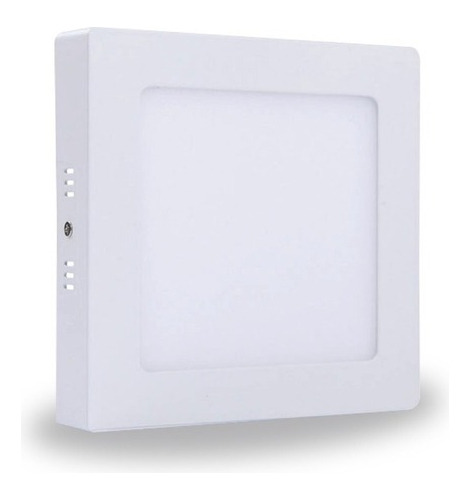 Panel Led Cuadrado Superficial 12w 6500k