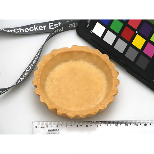 Doce de base massa pronta para torta doce redonda 8cm caraveli com Embalagem pronta para rechear tortinha tartelete agilidade padronização doce em bandeja 34 g 60 un pacote x 60