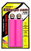 Comprar Mangos De Bicicleta Esi Grips Chunky Rosa Puños Mtb