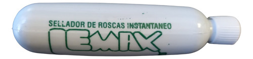 Sellador De Roscas Lemax 70 Grs Para Agua Pasta Gris