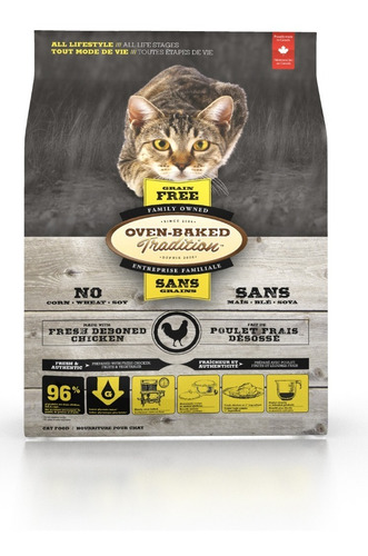Oven-baked Gato Grain Free Pollo 2.27kg Envio Gratis