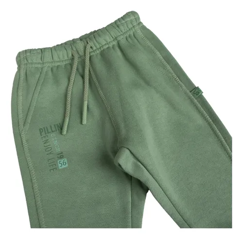 Pantalón Buzo Bebe Verde Pillin ( Pvb514-25ver )