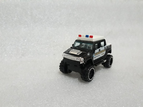 2011 Hot Wheels Hummer H2 Police Mainline Loose 1:64