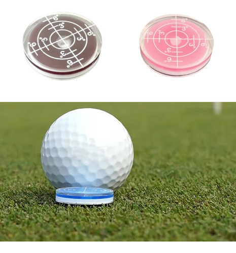 (b) Marcador De Bolas De Putt Reader Profession, Burbuja Red