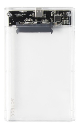 Enclosure Hdd Armor Clear Hc430  2.5  Usb-c 3.0 Transparente