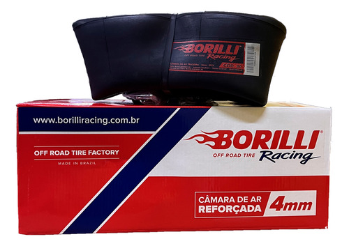 Kit Pneu Michelin 100/90-19 57r Tracker + Câmara Borilli 4mm