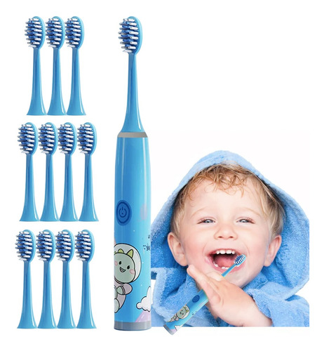 Cepillo De Dientes Eléctrico Para Niños Con Dibujos Animados