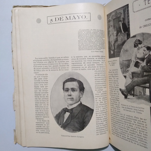 Cosmos 15, Mayo De 1913 Revista Antigua, Biblioteca Nacional (Usado)