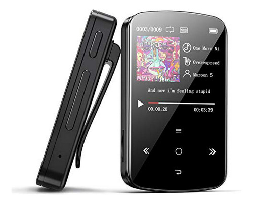 Reproductor Mp3 Con Clip De 32 Gb Con Bluetooth, Mini Reprod