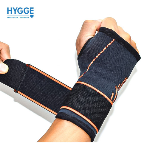 Imagen 2 de 10 de Muñequera Anatómica Manopla Dedo Pulgar Rehabilitación Gym
