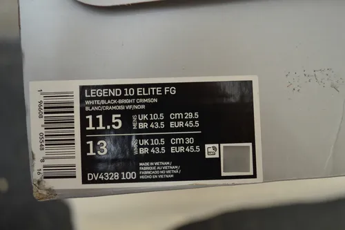 Nike Tiempo Legend Elite Fg - Nuevo Sin Uso Con Caja Y Bolsa (Usado)