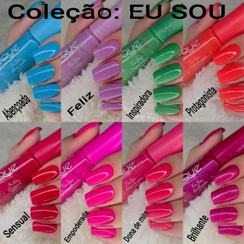 Kit Com 100 Esmaltes Novo Toque Diferentes + Brinde Surpresa