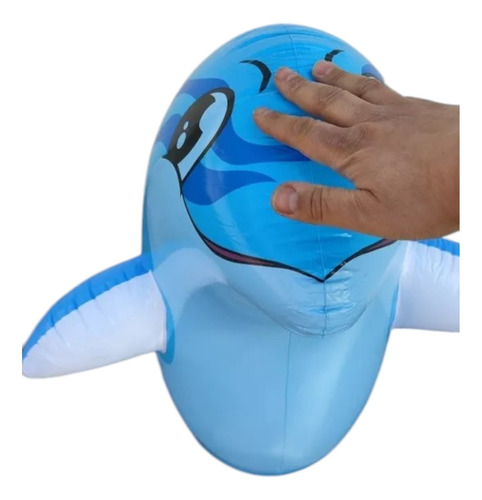 Mono Porfiado Inflable Grande 91cms Boseo Niños Delfin