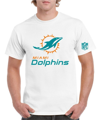 Playera Delfines De Miami Nfl Tallas 2xl Y 3xl