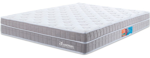 Colchão King Molas Ensacadas Espuma Nasa Viscoelástica Ortopédico D33 com Pillow - BF Colchões