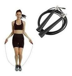 Cuerda De Saltar Profesional Regulable Soga Cable Pesas Gym