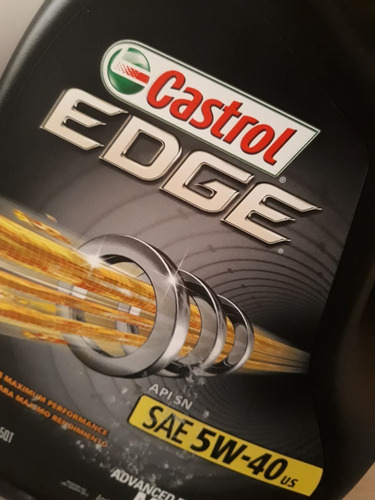 Aceite Sintetico Castrol Edge 5w40 Us Lubricante Zona Sur