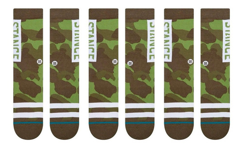 Combo Medias Stance Og Pack X 3 Socks Basquet Deportivas