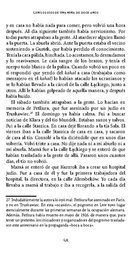 Con Los Ojos De Una Niña De Doce Años. J. Hescheles. Hermida