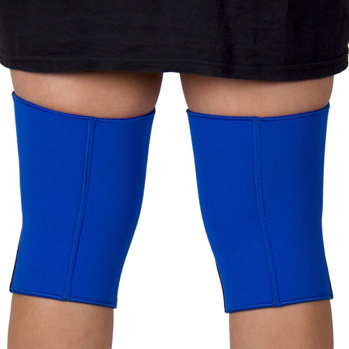 Rodilleras Elástico X Par Reforzada Body Therm Elastico Color Azul Talle Xl