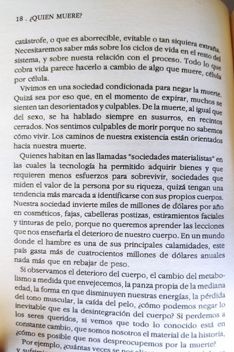 ¿quién Muere? Por Stephen Levine Budismo Por San Telmo (Usado)