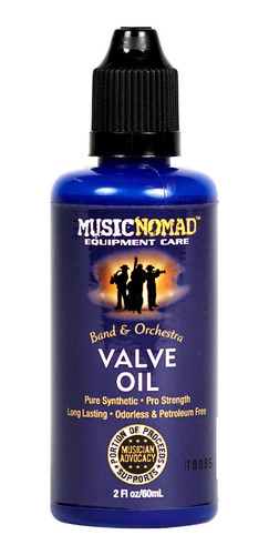 Aceite Para Embolos Valve Oil 2 Oz Music Nomad Mn703