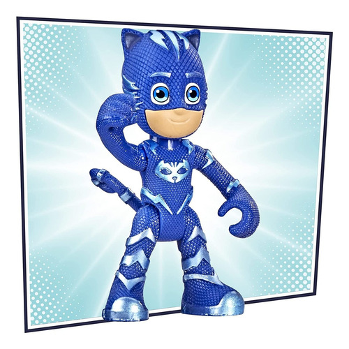Pack 4 Muñecos De Juguete Ppj Masks Heroes Montaa Misteriosa