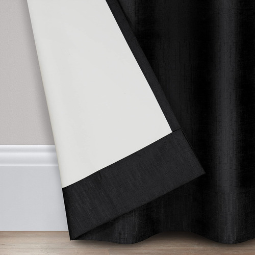 Cortinas Opacas Lisas Para Ventana De Dormitorio