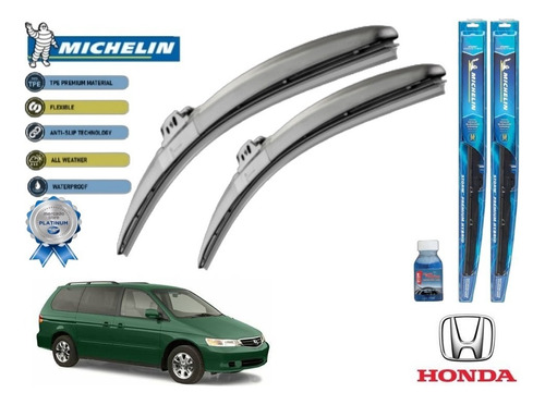 Par Plumas Limpiabrisas Honda Odyssey 2001 A 2004 Michelin