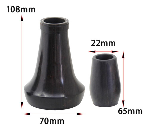 Tubo De Afinação De Clarinete, 2 Peças, Tubo De