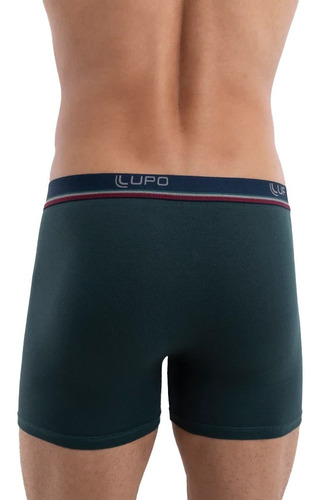 Imagen 3 de 8 de Boxer Lupo De Algodón Importado Modelo 523
