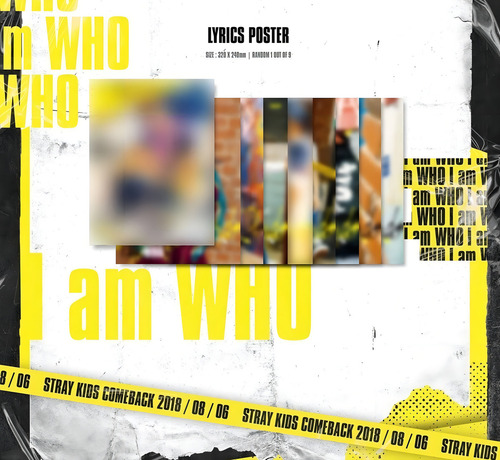 Sray Kids Album Oficial I Am Who Versión I Am (blanco)