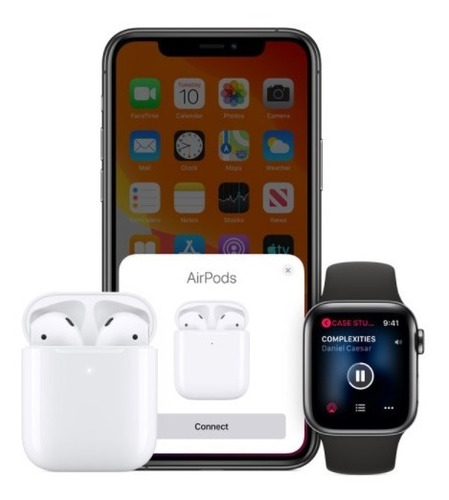 AirPods 2 Apple 2020 Con Estuche De Carga Mrxj2am/a Usa