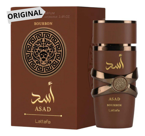 Perfume Asad Bourbon Eau De Parfum 100ml Original Envio Imediato