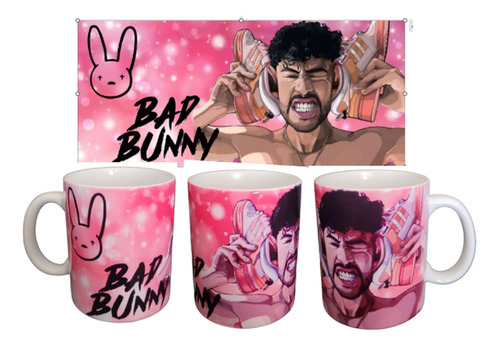 Tazón Bud Bunny 11 Onzas Bebidas Frías O Calientes Con Caja