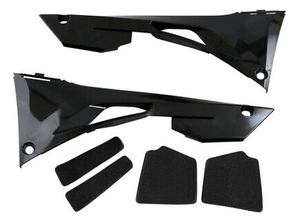 Ufo Air Box Covers Black #ho04685001 For Honda Crf 250/c Zzg