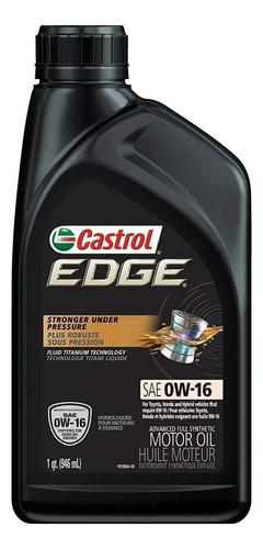 Aceite Castrol Edge 0w-16 Full Sintético