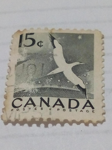 Estampilla De Canadá-1311-              15 C             (7)