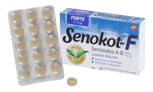Laxante Natural Senokot F Con 90 Tabletas