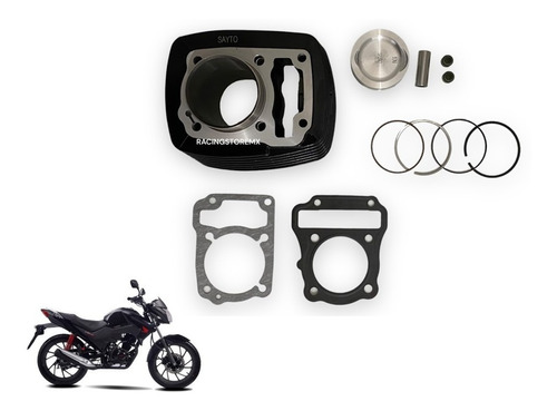 Kit De Cilindro Completo Honda Cbf125 Twister 125