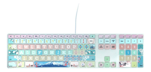 Funda De Silicona Para Teclado Apple iMac Con Teclado Numéri