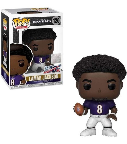 Funko Pop Nfl Baltimore Ravens Lamar Jackson Home