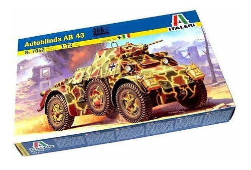 Maqueta Armable De Carro Blindado Italiano, Escala 1/72.  Jp