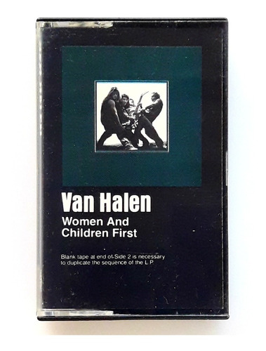 Casete Van Halen  Women And Childrens Firts Ed  Usa   Oka (Reacondicionado)