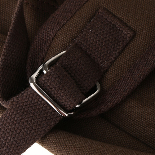 Mochila De Viaje Café, Bolsa De Accesorio De Hombres