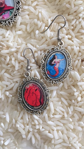 Aretes Personalizados Loteria Mexicana